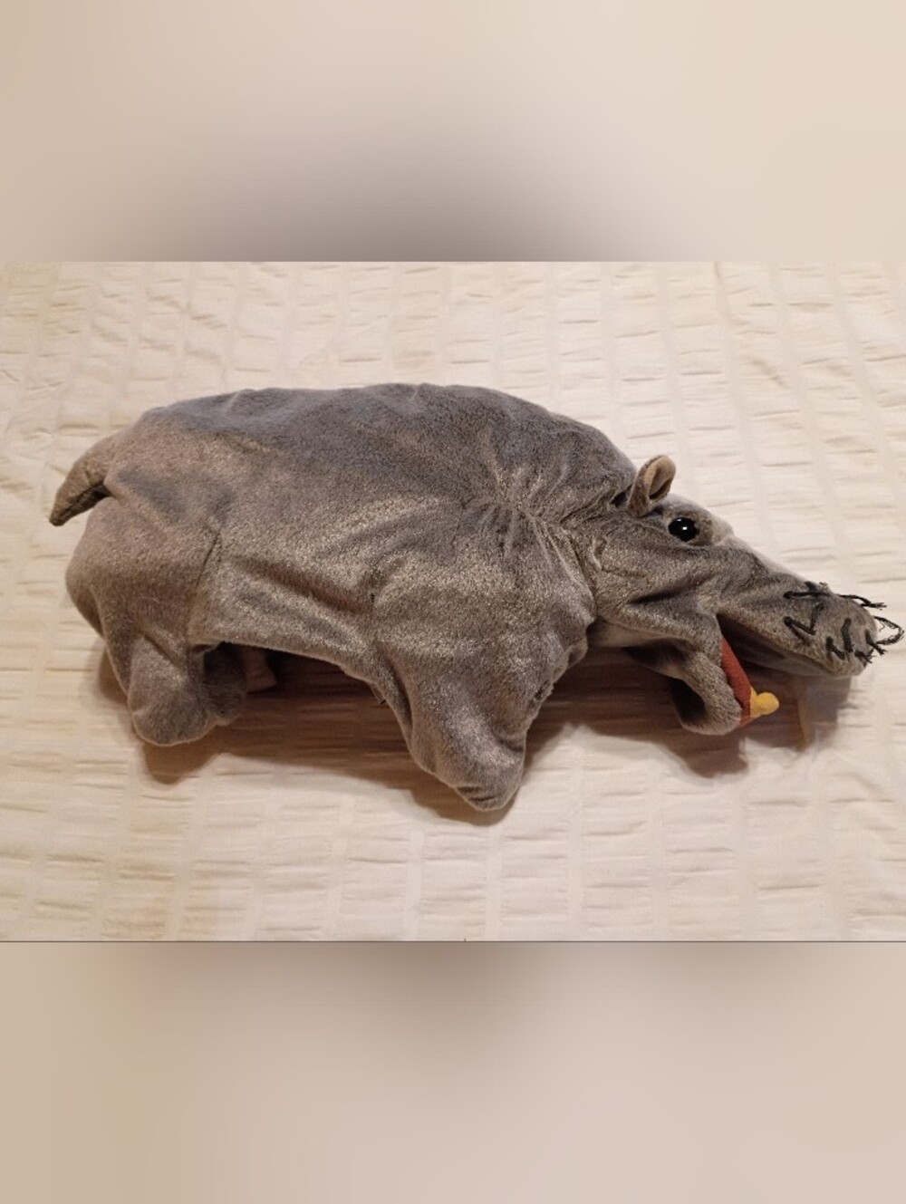 NCIS Bert The Farting Hippo Hand Puppet Plush